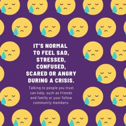 Talk To People You Trust Coronavirus Instagram Post